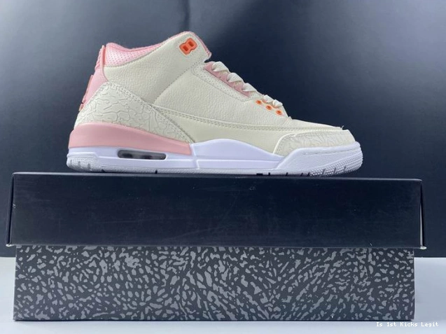CK9246-116 (W) 3 Jordan Air Sail Retro Pink Rust 0711